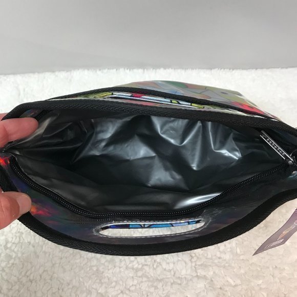 iScream "Emoji Party" Holographic Lunch Tote - Picture 3 of 5